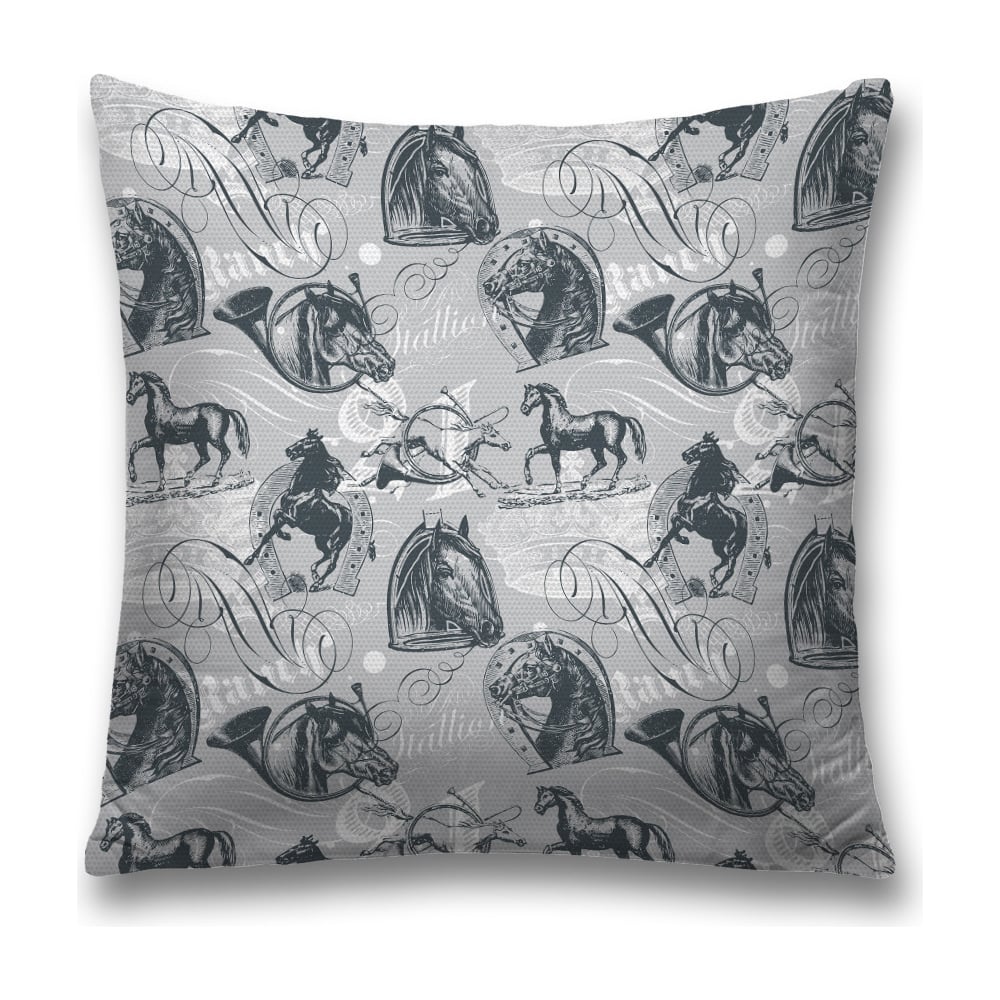 Изображение товара Декоративная наволочка JoyArty sl_13567 - Синий, Серый, 45х45 см