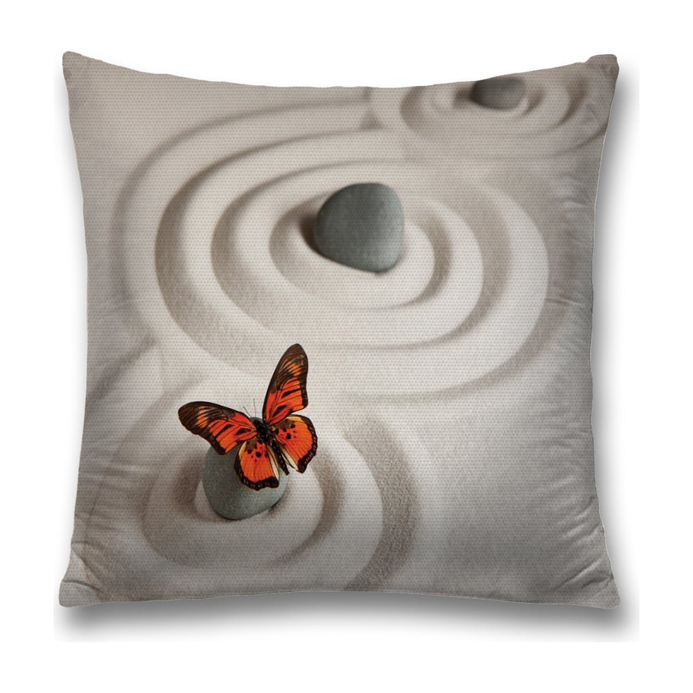 Изображение товара Декоративная наволочка JoyArty 45х45 см из полиэстера с молнией, яркая и практичная