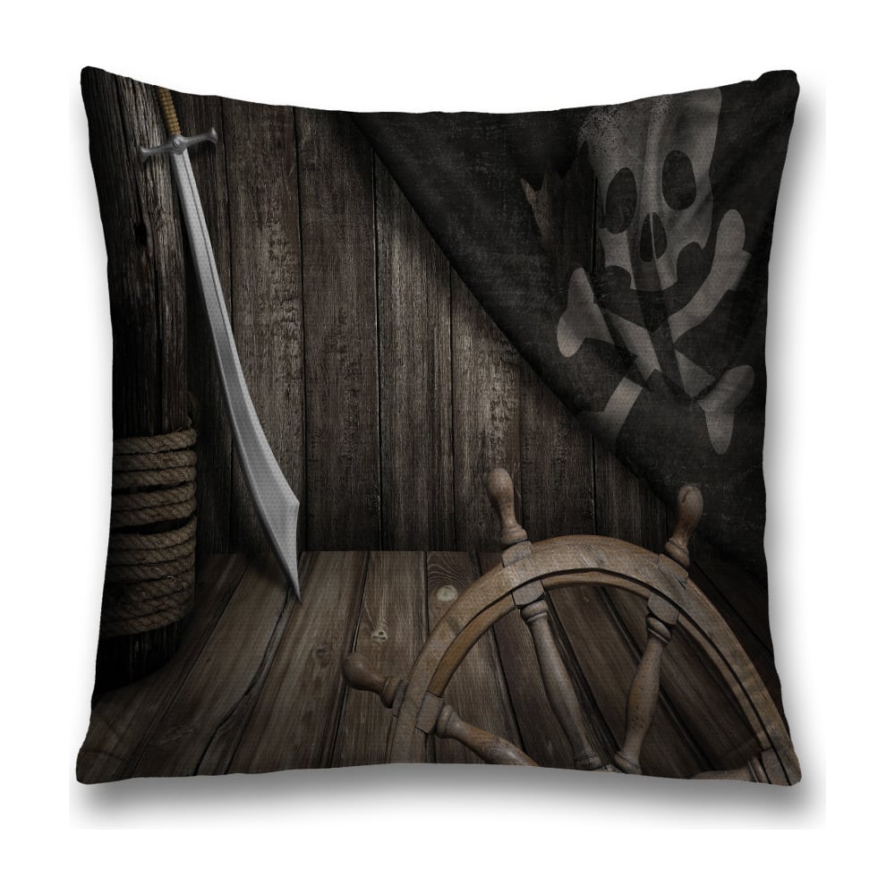 Изображение товара Декоративная наволочка JoyArty sl_15702 черная, серая, белая