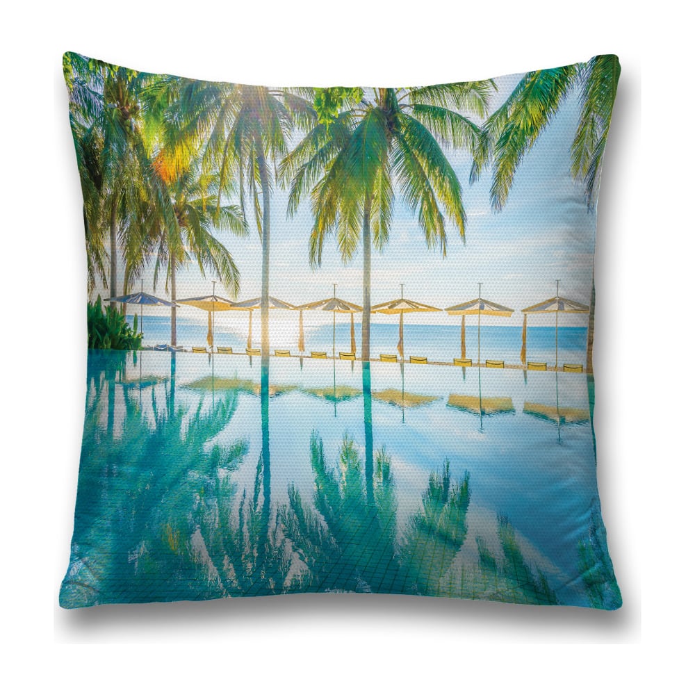 Изображение товара Декоративная наволочка JoyArty 45х45 с молнией разноцветная