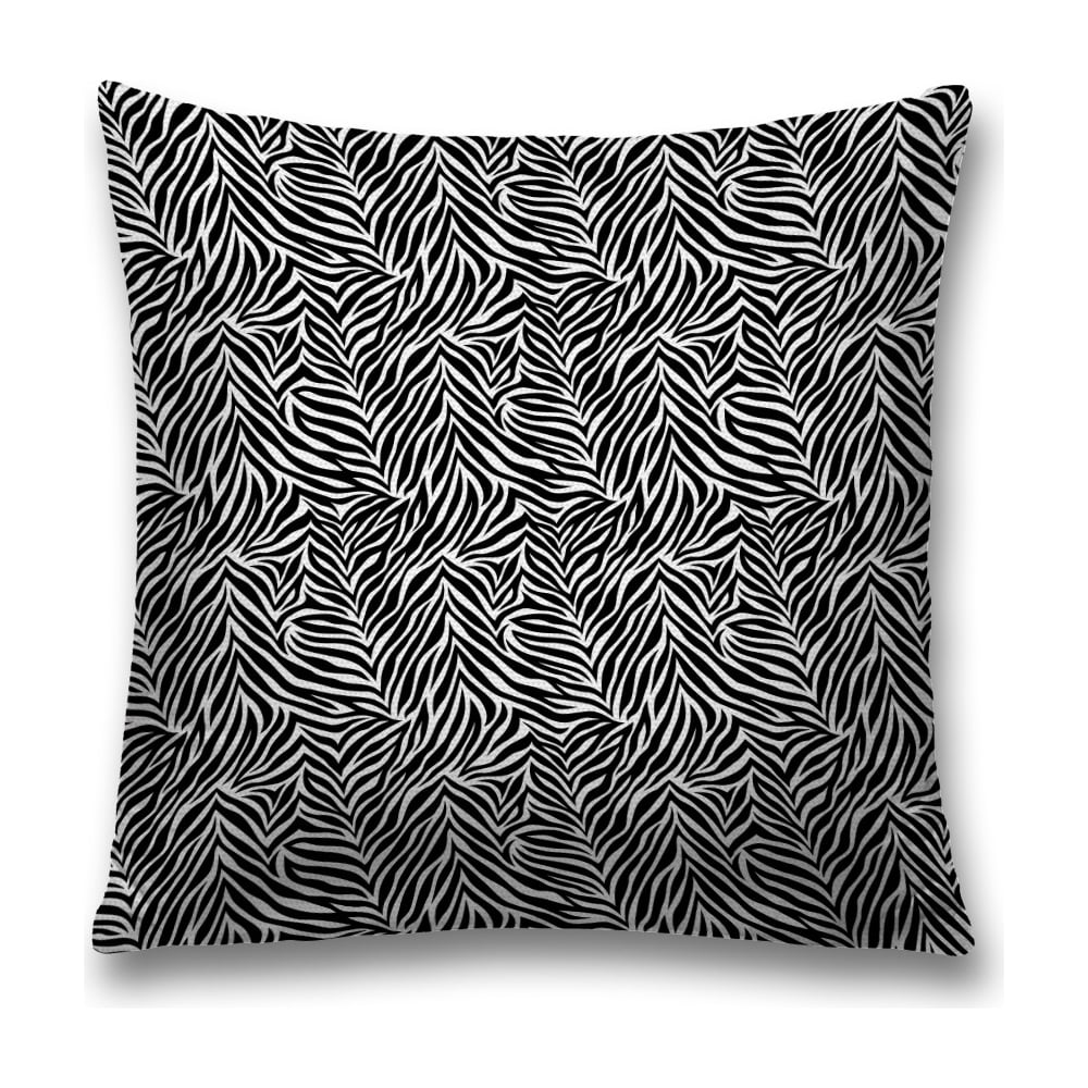 Изображение товара Декоративная наволочка JoyArty sl_12956 черно-белая 45x45 см