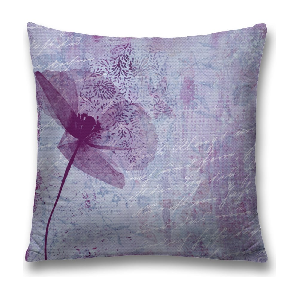 Изображение товара Декоративная наволочка JoyArty sl_16552 фиолетовая, 45x45 см