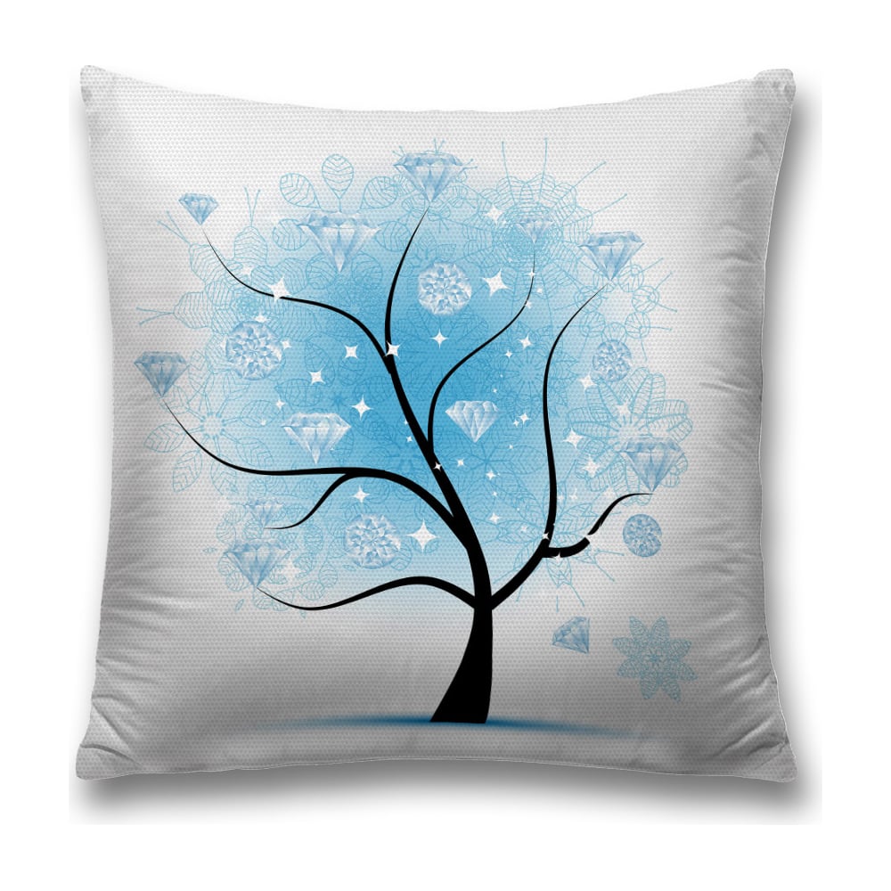 Изображение товара Декоративная наволочка JoyArty 45х45 см с молнией многоцветная