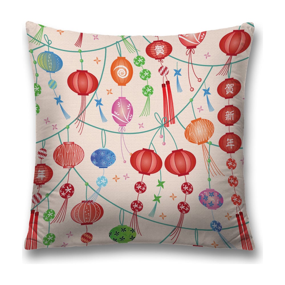 Изображение товара Декоративная наволочка JoyArty 45х45 яркая для интерьера