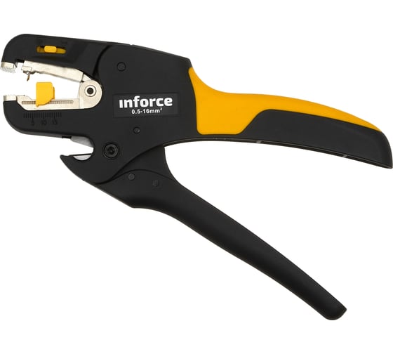 Изображение товара Инструмент для снятия кабельной изоляции Inforce 0,5-16 мм2 06-19-15