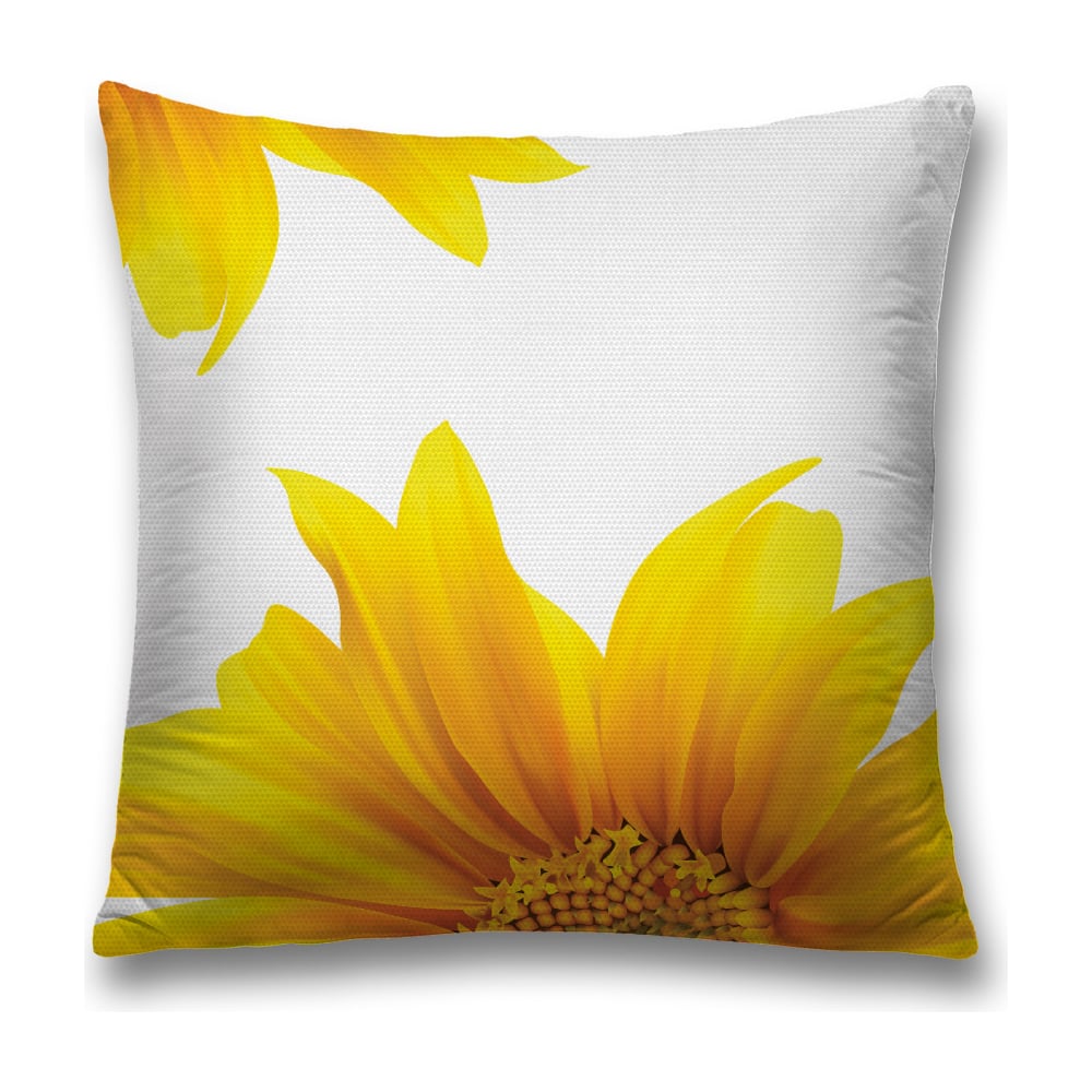 Изображение товара Декоративная наволочка JoyArty sl_13412 желтая оранжевая 45х45 см