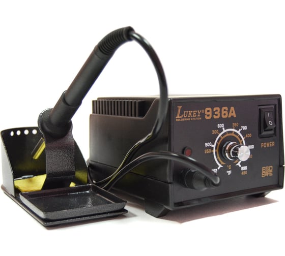 Изображение товара Паяльник с регулировкой температуры LUKEY 936A 4322 М0007586