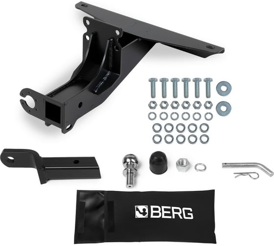 Изображение товара Фаркоп под квадрат UAZ Patriot 2005-2016/2016-н.в. (шар E; 1500/75 кг) BERG F.6311.002