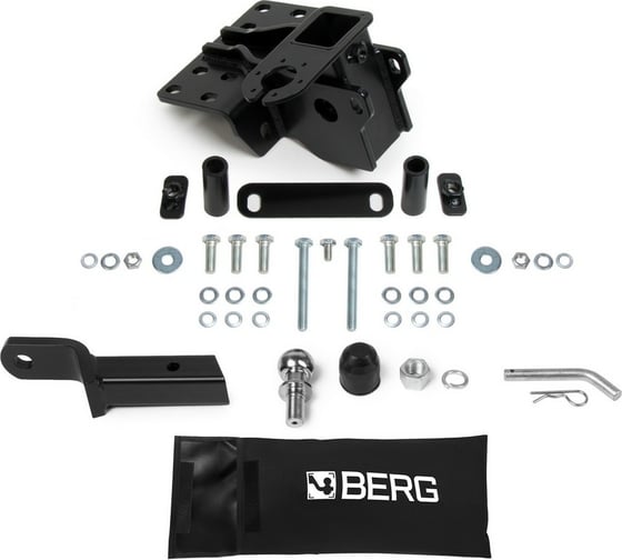 Изображение товара Фаркоп под квадрат Toyota Land Cruiser 300 2021- (шар E; 3500/120 кг) BERG F.5716.001