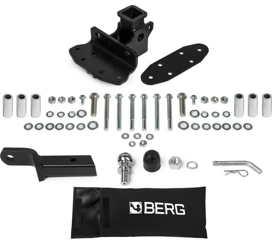 Изображение товара Фаркоп под квадрат Toyota Land Cruiser 200 кроме Executive/TRD 2007-2021 BERG F.5713.006