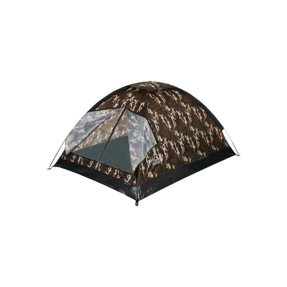 Изображение товара Треккинговая палатка Maclay MILITARY 2, 2 места, 205x150x105 см, кемпинговая
