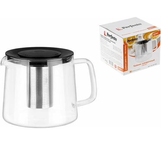 Изображение товара Стеклянный заварочный чайник PERFECTO LINEA Handy 1.5 л 52-407100