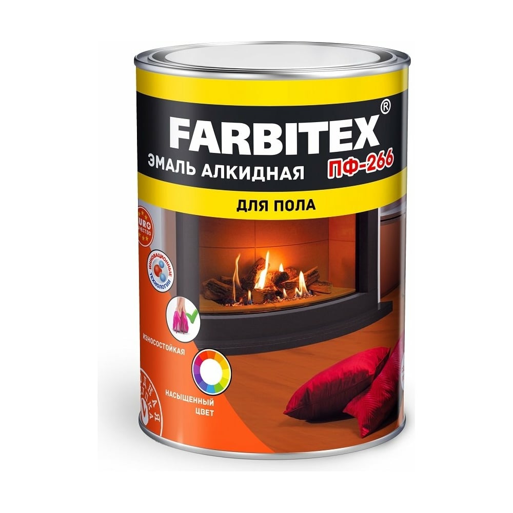 фото Алкидная эмаль farbitex