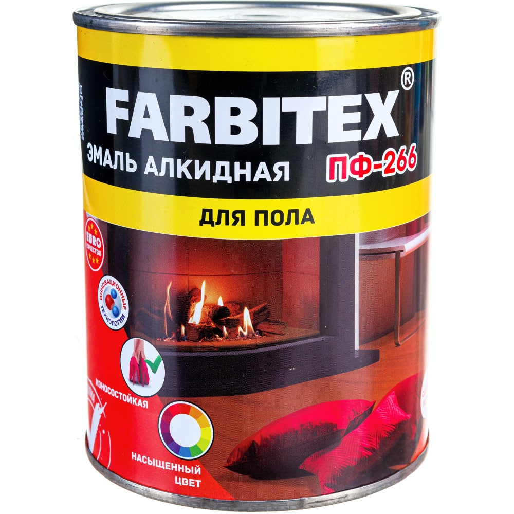 фото Алкидная эмаль farbitex