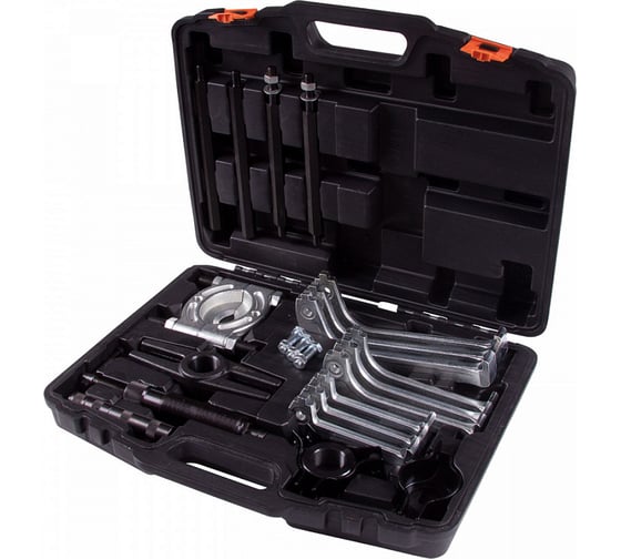 Изображение товара Съемник подшипников AFFIX гидравлический, 10 т, 75-100 мм, 21 предмет AF10419010C