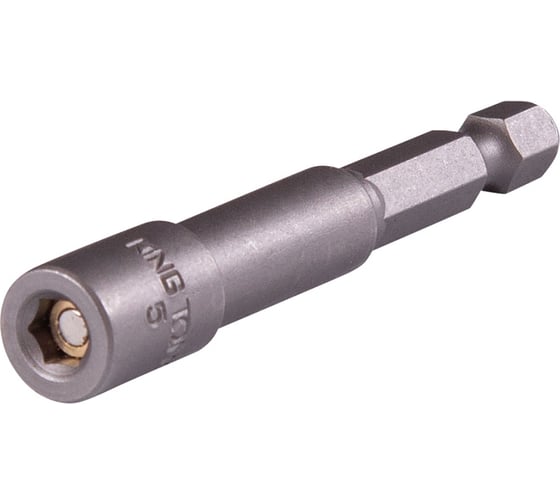 Изображение товара Головка магнитная шестигранная 1/4", 5х65 мм для шуруповерта KING TONY 7616505M