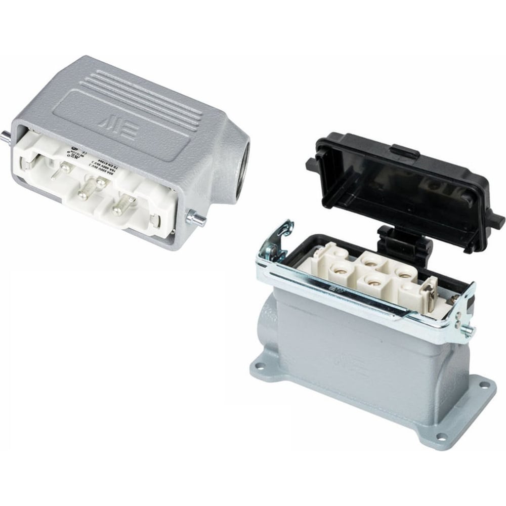 Изображение товара Промышленный прямоугольный разъем Mete Enerji H6K-AM-DCF 685751K высокая прочность и защита