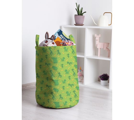 Изображение товара Корзина для игрушек JOYARTY Джунгли зовут 35x50 см toba_378659_M