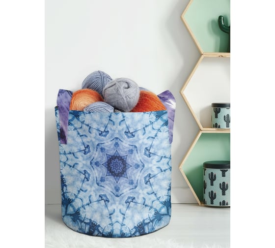 Изображение товара Текстильная корзина для хранения вещей и игрушек JOYARTY Тайное измерение 19 литров planta_20344_5