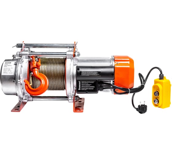 Изображение товара Электрическая лебедка Gigant 500/1000 кг, 220 В, 40/20 м, Диаметр троса 6мм, GEW-06