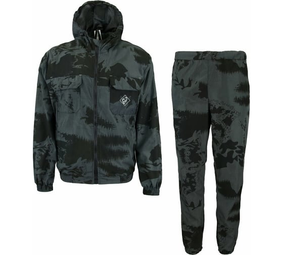 Изображение товара Мужской костюм Элементаль Zealot, серый камуфляж, р. 52-54, рост 182-188 К-406-52/54-188 4630086581443
