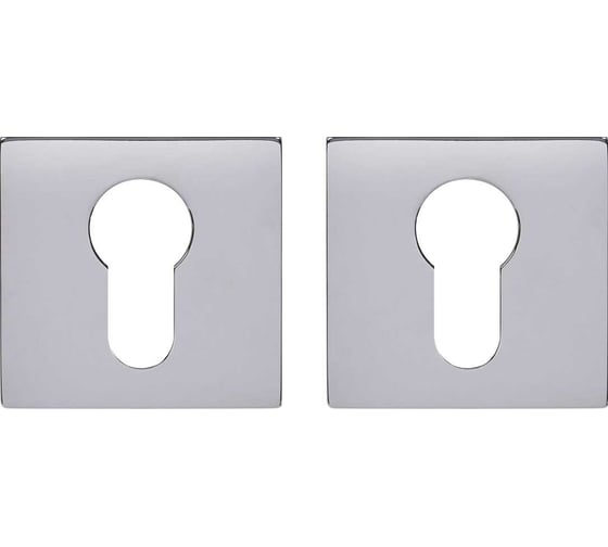 Изображение товара Декоративная накладка под цилиндр ABRISS ET 5001 CP хром 30033