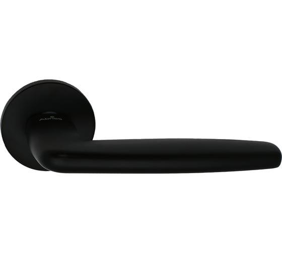 Изображение товара Цинковая ручка на раздельном тонком основании ABRISS R25.057 MBP черный матовый 30023