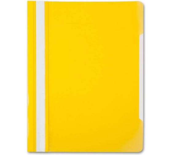 Изображение товара Папка-скоросшиватель БЮРОКРАТ PS20YEL A4, прозрачный верхний лист, пластик, желтый 816310