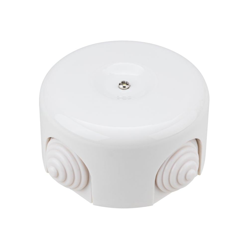 Изображение товара Фарфоровая распаечная коробка TDM D7 8x4,5см белая SQ2802-0011 для наружного монтажа