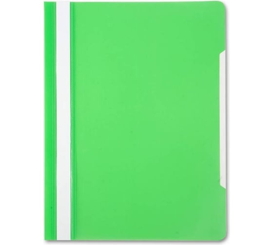 Изображение товара Папка-скоросшиватель БЮРОКРАТ PS20LETT A4, прозрачный верхний лист, пластик, салатовый 816301