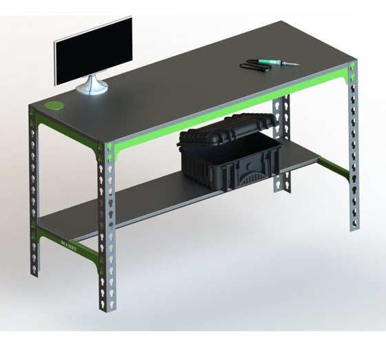 Изображение товара Металлический стол Metalex 750x1400x400 мм SMM751440