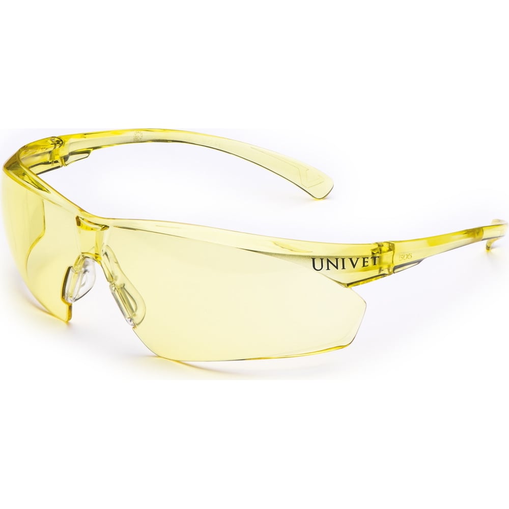 Защитные открытые очки СОЮЗСПЕЦОДЕЖДА, цвет желтый 2000000156996 ЮНИВЕТ серия 505U - фото 1