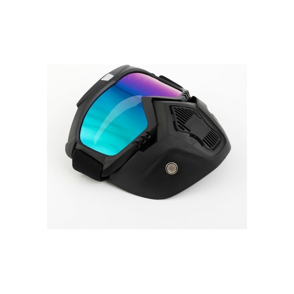 Разборные очки-маска для езды на мототехнике СИМАЛЕНД, цвет черный 4295613 - фото 1