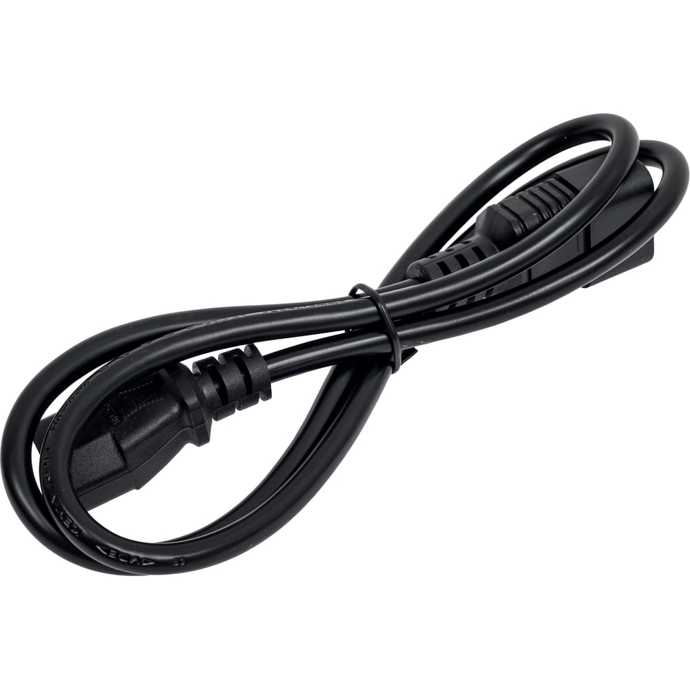 Изображение товара Кабель питания для монитора и компьютера ExeGate Power EC-1P IEC 3/0.75 мм2 1 метр