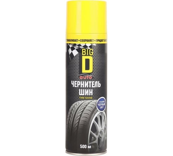 Изображение товара Чернитель шин BIG D Tire shine, 500 мл ASC2101