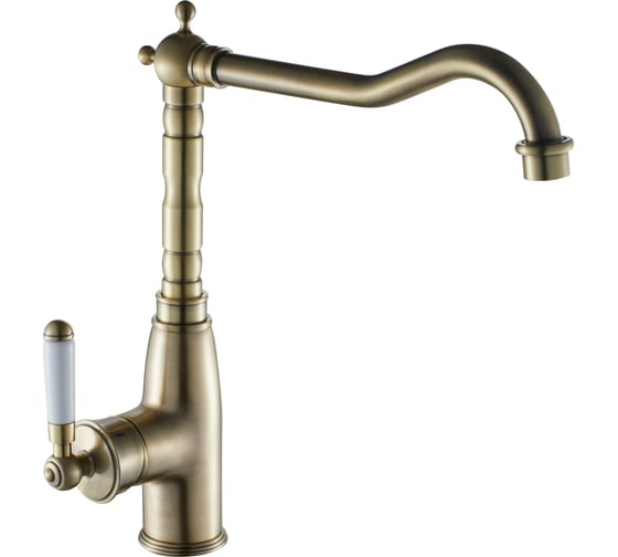 Изображение товара Смеситель для кухни OUTE высота 313 мм, цвет бронза T10713BQ