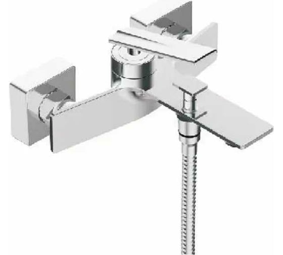 Изображение товара Смеситель для ванны и душа OUTE однорычажный, излив монолитный 143 мм, хром T11202