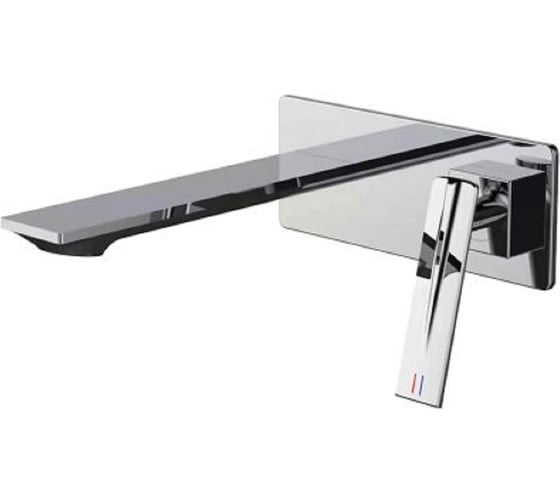 Изображение товара Встраиваемый смеситель для раковины OUTE скрытый монтаж, из латуни, цвет хром T11221