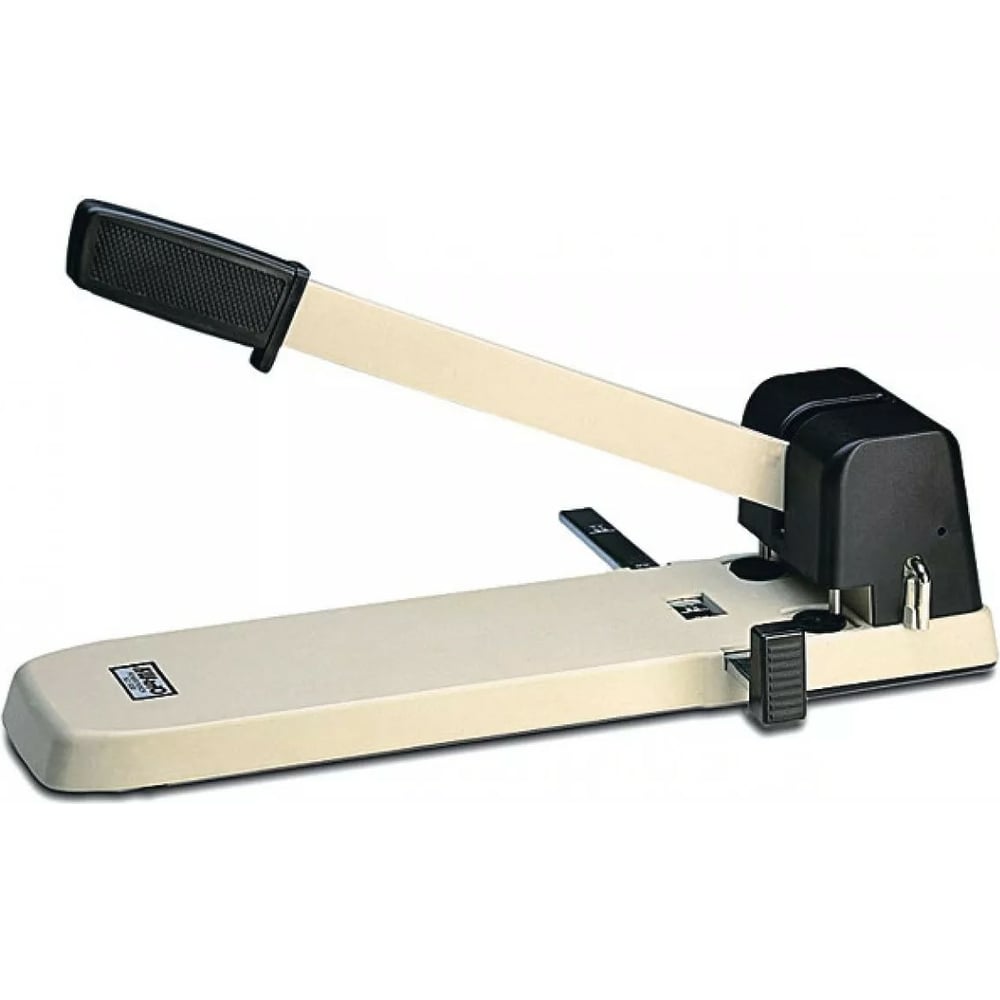 Изображение товара Дырокол KW-TRIO 933 190 листов металл/пластик с линейкой черный/белый 811652