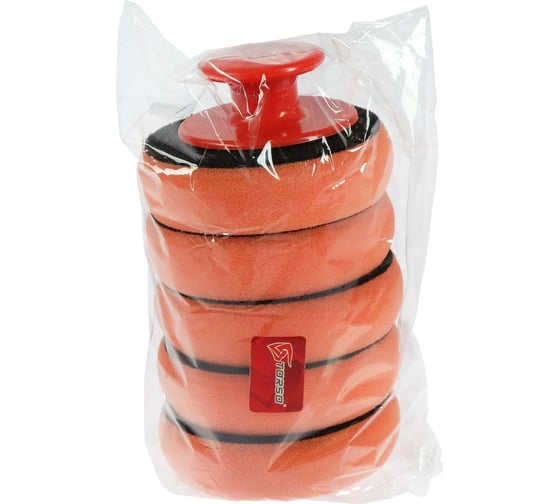 Изображение товара Круг с адаптером для ручной полировки 100 мм, набор 5 шт TORSO 6300817