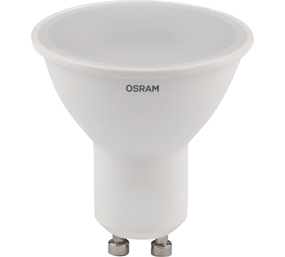 Изображение товара Светодиодная лампа Osram LVPAR1675 10SW/830 230V GU10 2X5 RU уп. 5 шт 4058075585010
