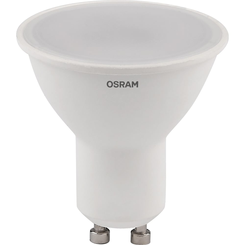 Изображение товара Светодиодная лампа Osram GU10 5 Вт 3000 К 400 Люмен теплый белый