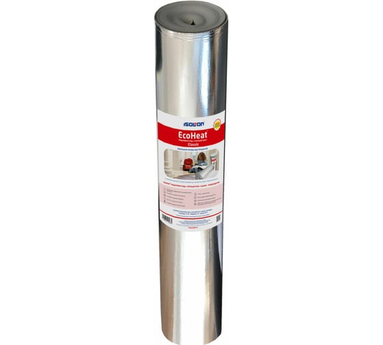 Изображение товара Подложка под "Теплый пол" EcoHeat (2 мм; 1x8 м) 4690642014662