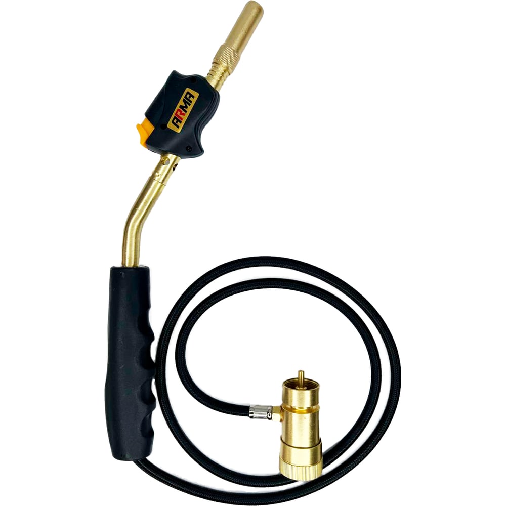 Изображение товара Горелка ARMA SFT-560 с пьезоподжигом и шлангом для газа МАПП