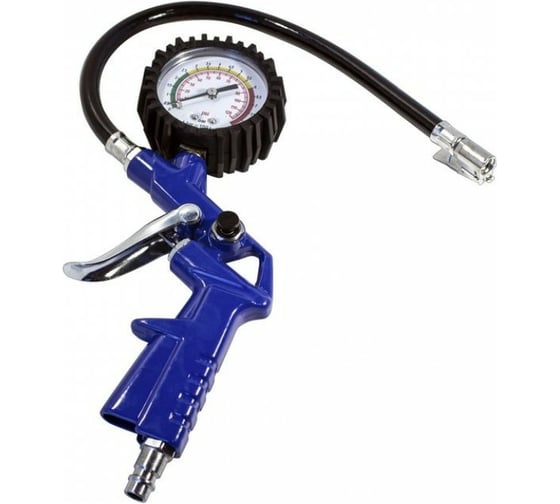 Изображение товара Пистолет для подкачки шин Rockforce с манометром и шлангом RF-STG-24(50381)