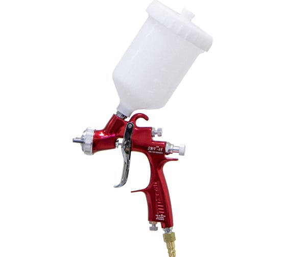 Изображение товара Окрасочный пистолет с верхним пластиковым бачком RADEX Star SMV-4F-182G