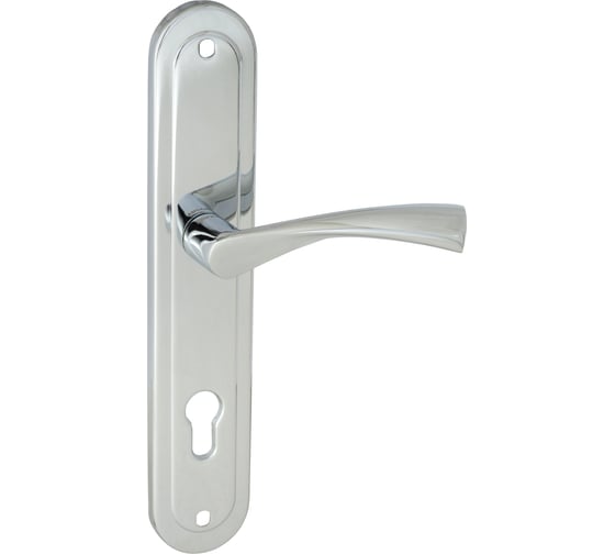 Изображение товара Ручка на планке VETTORE 42.323 AL L CP левая, алюминий, хром 20357