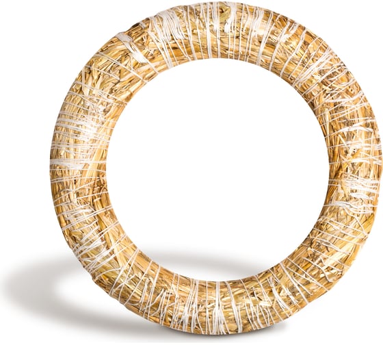 Изображение товара Коробка 12 шт.  Стильный Дом Венок из сухих трав d 270 мм 42219