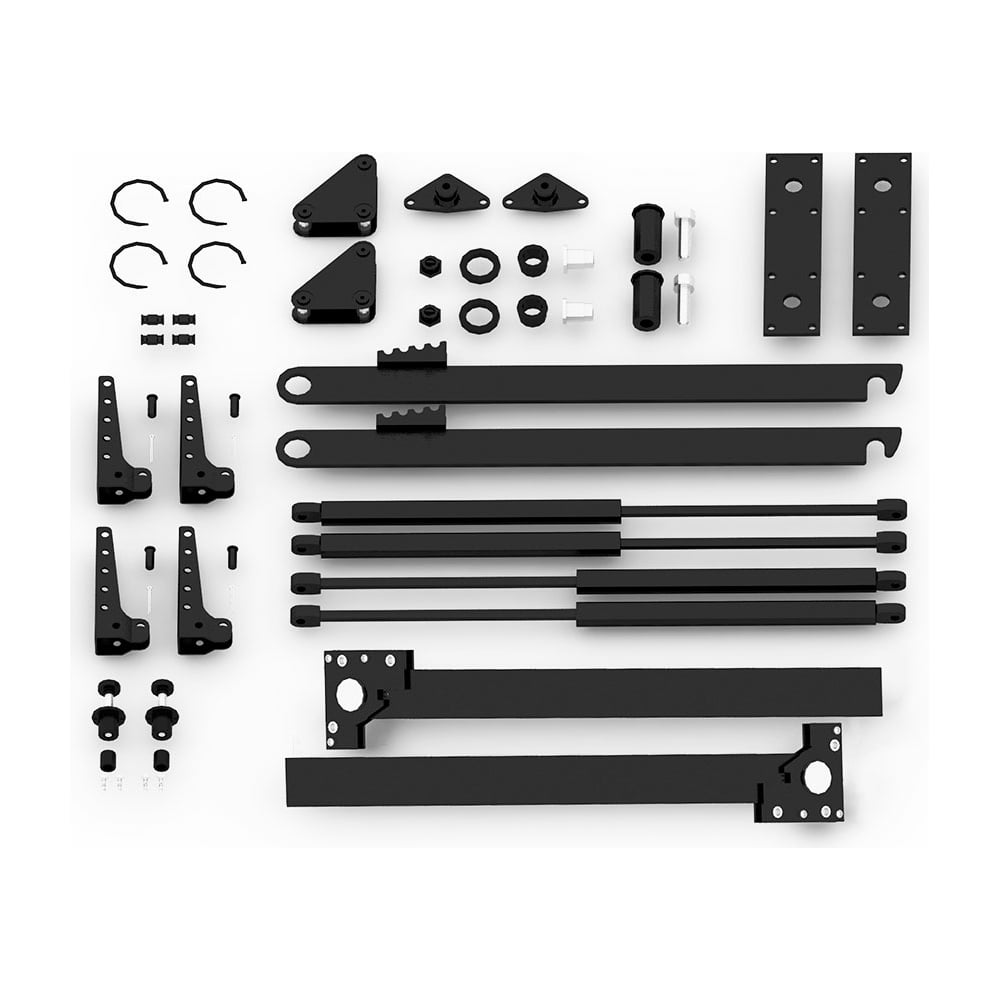 Изображение товара Стол-кровать трансформер Mebax HiddenBed M06BCAF10AT-M002 черный 140x190 см