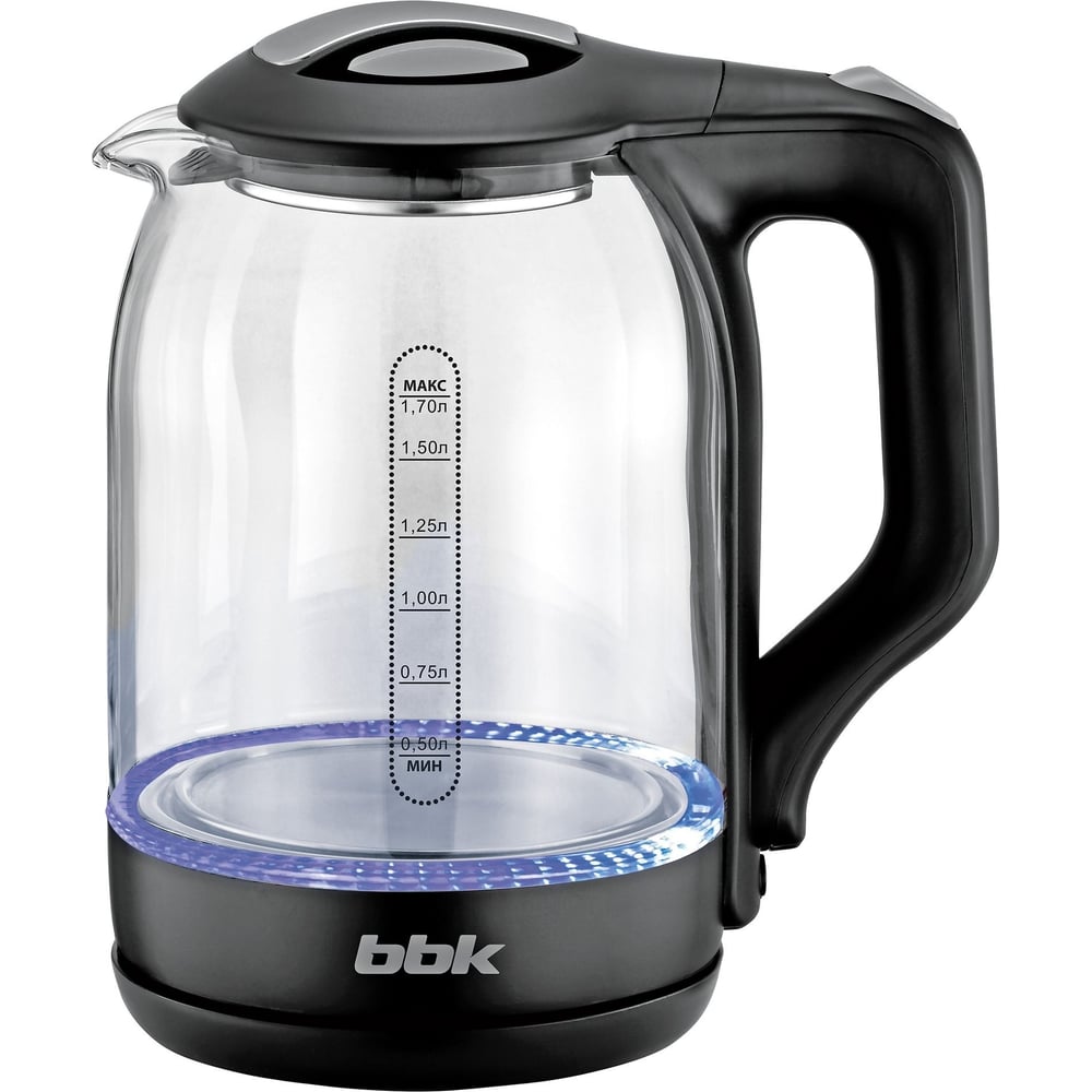 Электрический чайник bbk, цвет черный 00-00001076 EK1724G - фото 1